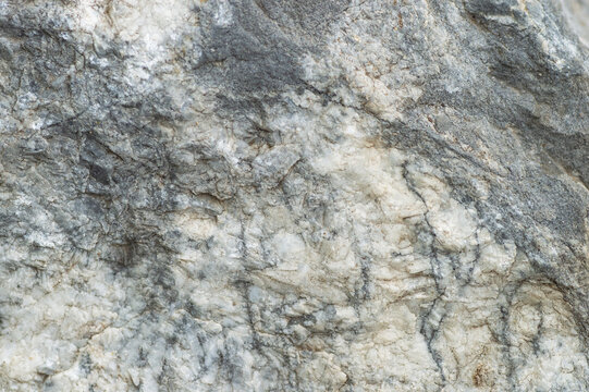 Rock Texture gray stone background close up