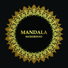 arabic background  Vector mandala