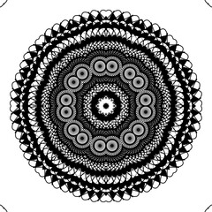 Floral pattern illustration design.