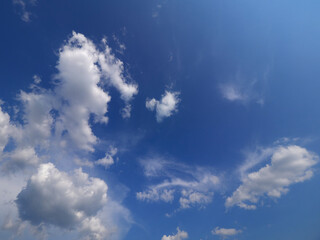 Fototapeta na wymiar beautiful blue sky with cloud
