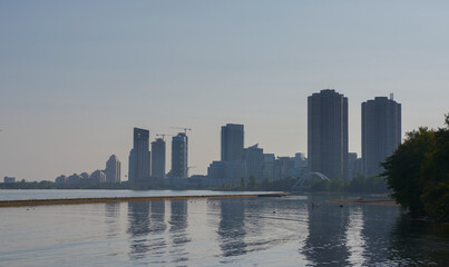 Toronto city skyline, Ontario, Canada