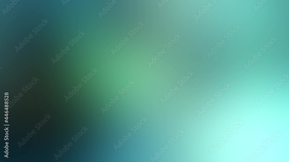 Poster green motion gradient background. moving abstract blurred background. the colors vary with position,