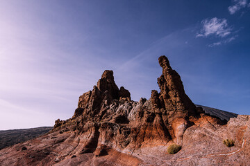 Roques de Garcia in Teide National Park, Tenerife, Spain.