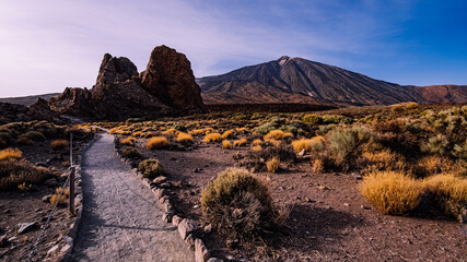 Roques de Garcia in Teide National Park, Tenerife, Spain.