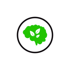 Green Ecology logo icon vector
