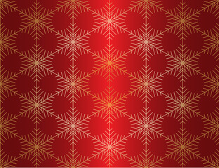 Naklejka na ściany i meble Christmas card. Snowflakes background. Winter seamless pattern.