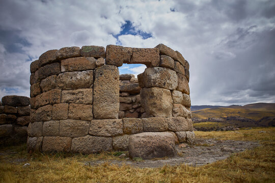 Chullpa del Centro arqueol&oacute;gico de Taqrachullo