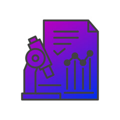 Business analysis icon