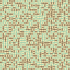 Fototapeta premium Abstract Geometric Pattern generative computational art illustration