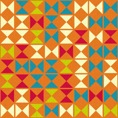 Abstract Geometric Pattern generative computational art illustration