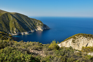  bay zakynthos in greece, beautiful landscape 