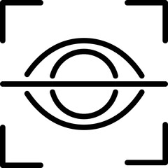retina scan icon