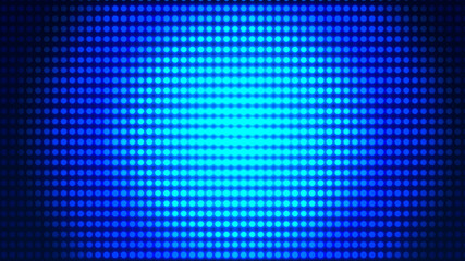 Dot  white blue pattern screen led light gradient texture background. Abstract  technology big data digital background. 3d rendering.