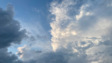 Obraz premium sun and clouds