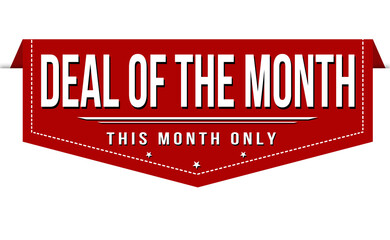 Deal of the month banner design