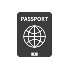 Passport Icon Vector Illustration eps10