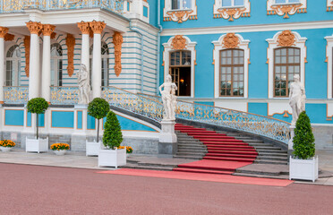 Grand entrance to Catherine Palace
