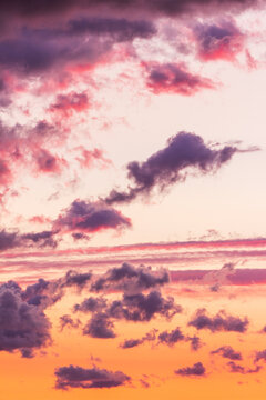 pink fairy sky clouds fantasy dreams magenta background