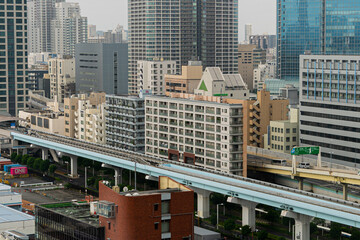 Fototapeta na wymiar 東京都港区の風景・海側