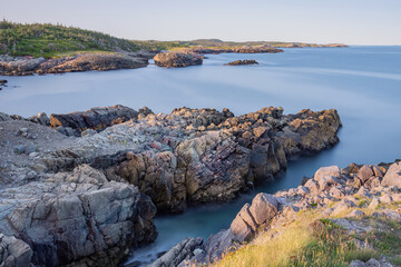 Rugged Nova Scotia Coastline, on the Atlantic Ocean 