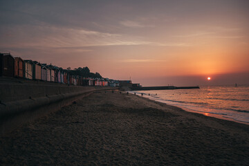 sunrise on the beach