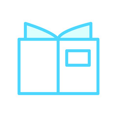 Illustration Vector Graphic of Book icon © icon corner