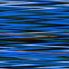 Space dyed coastal marl stripe texture background. Seamless jersey fabric effect repeatable swatch. Coastal marine summer style. 