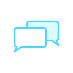 Fototapeta premium Illustration Vector Graphic of Bubble Speech icon