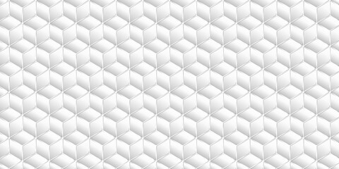   Abstract geometric seamless pattern design modern luxury with polygonal shape and silver lines