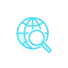 Illustration Vector Graphic of Globe icon