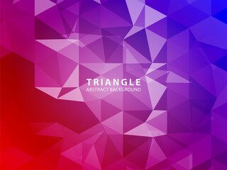 Vector of modern abstract triangular background - Vector