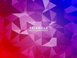 Vector of modern abstract triangular background - Vector