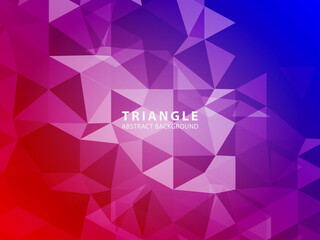 Vector of modern abstract triangular background - Vector