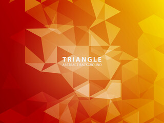 Fototapeta premium Vector of modern abstract triangular background - Vector