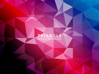 Vector of modern abstract triangular background - Vector