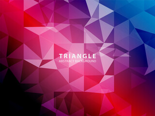 Vector of modern abstract triangular background - Vector