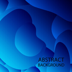 Dynamic texture background with fluid shapes modern concept - Vector