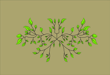 tree with leaves