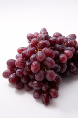 흰배경의 포도