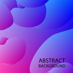Dynamic texture background with fluid shapes modern concept - Vector