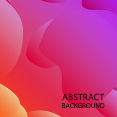 Dynamic texture background with fluid shapes modern concept - Vector