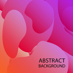 Dynamic texture background with fluid shapes modern concept - Vector