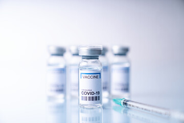 close-up vaccine corona virus use injection