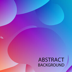 Dynamic texture background with fluid shapes modern concept - Vector