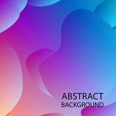 Dynamic texture background with fluid shapes modern concept - Vector