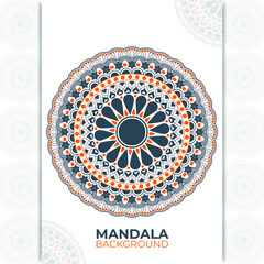 Creative And Unique Mandala Background Design