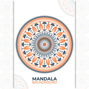 Creative And Unique Mandala Background Design