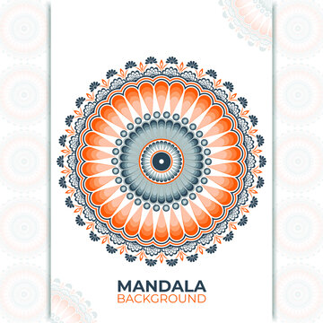 Creative And Unique Mandala Background Design