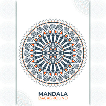 Creative And Unique Mandala Background Design