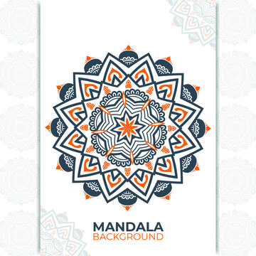 Creative And Unique Mandala Background Design